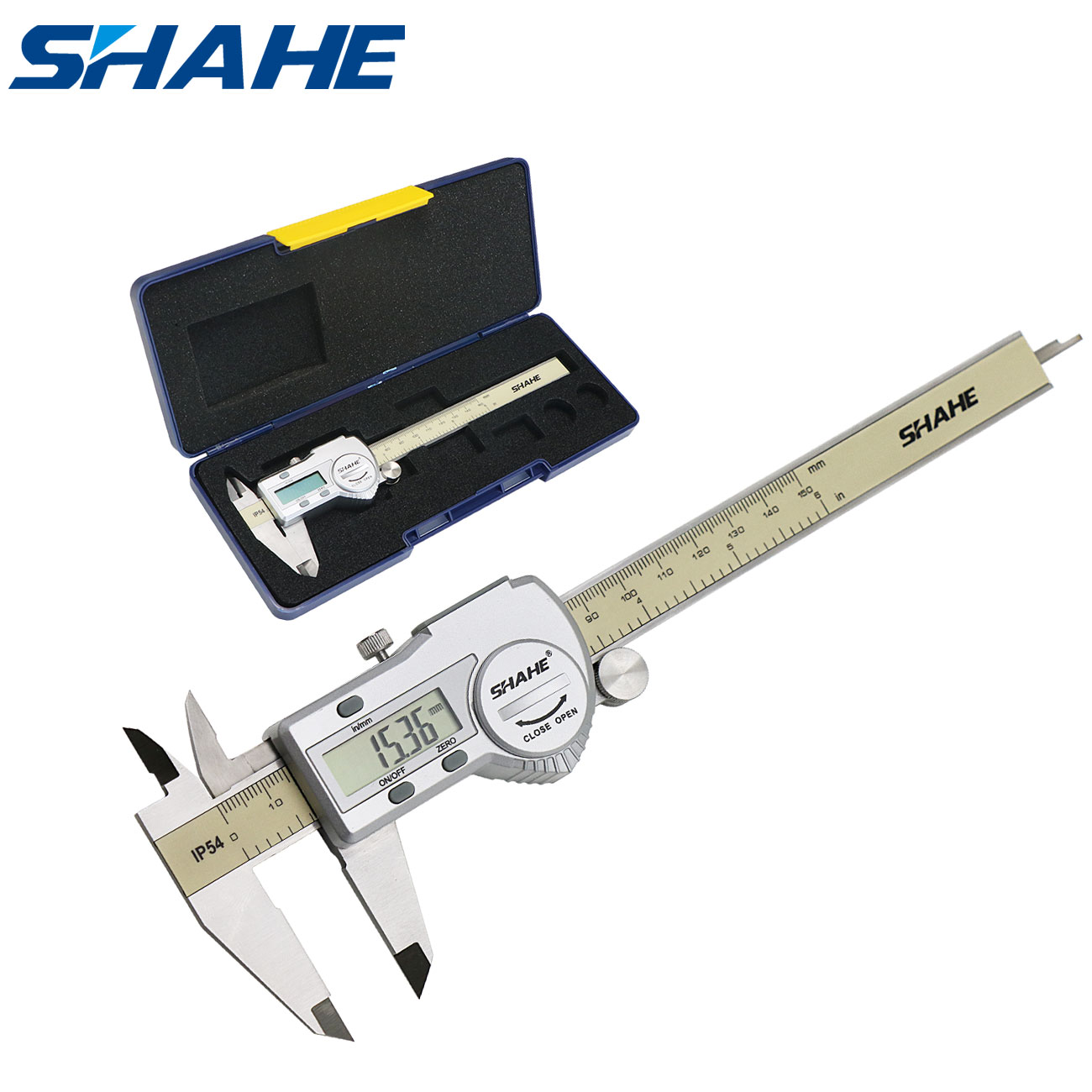 Digital Caliper 150Mm Stainless Steel - Shahe Calipers 0-150 MM Vernier Caliper