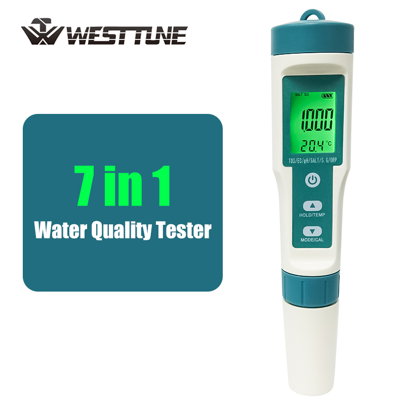 WESTTUNE Digital PH Meter 7 In - Ph Meter Digital Water Tester review and price