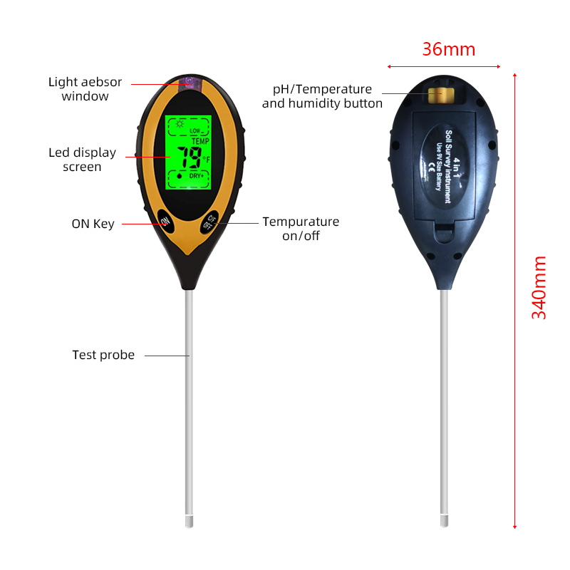 Soil PH Meter Tester Soil Test - Ph Meter Digital Water Tester review and price