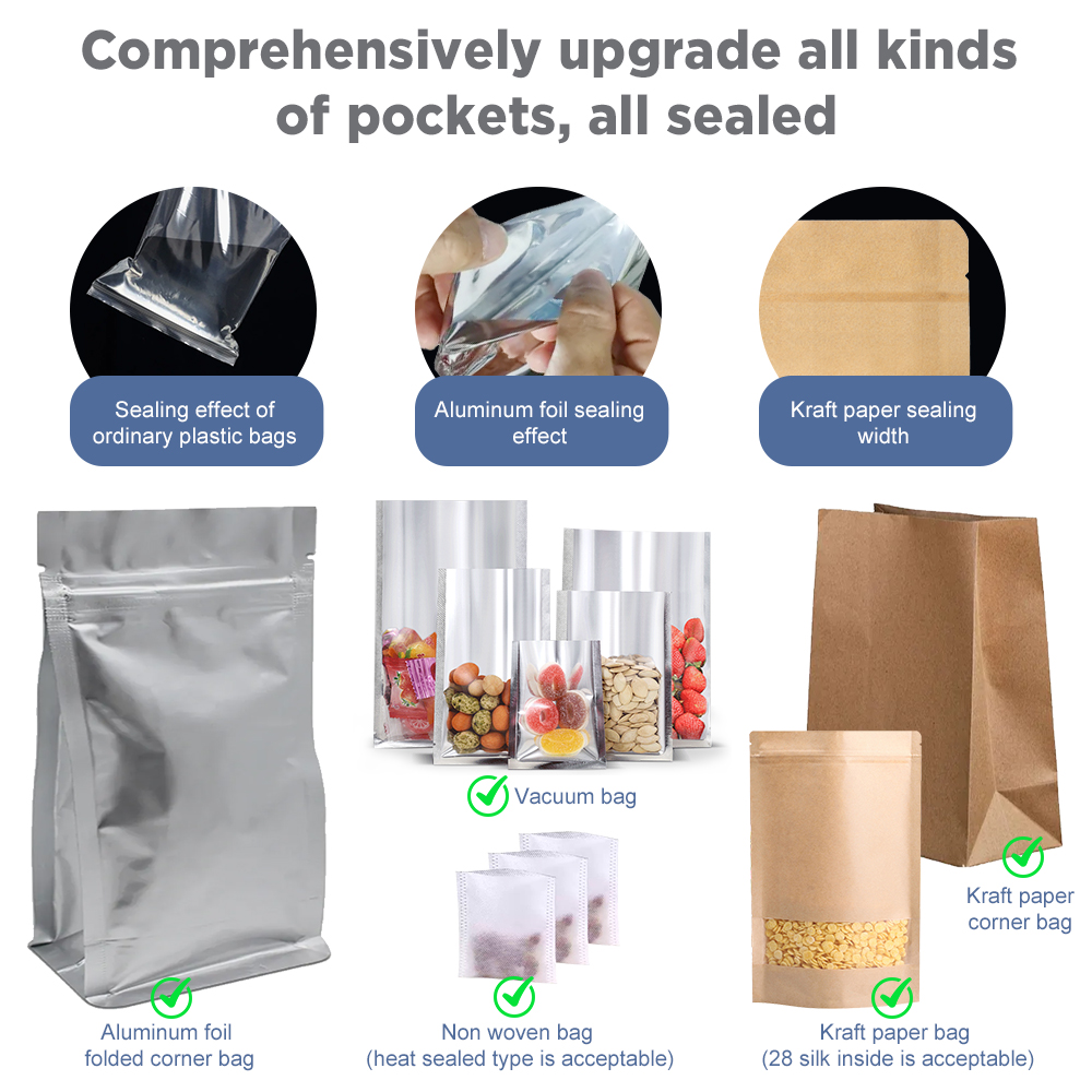 Impulse Sealer Machine Kitchen - Plastic Bag Impulse Heat Sealer review and price