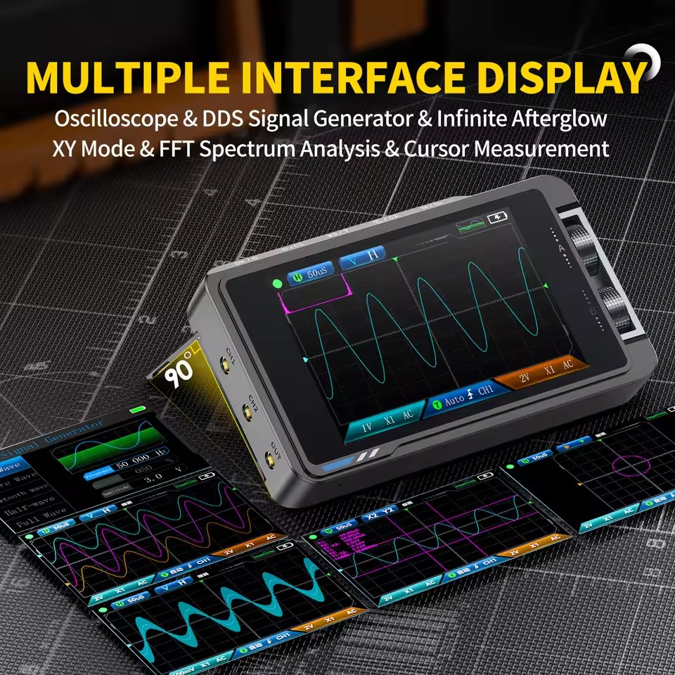 FNIRSI DS215H Handheld Small H - Fnirsi Digital Oscilloscope Handheld review and price