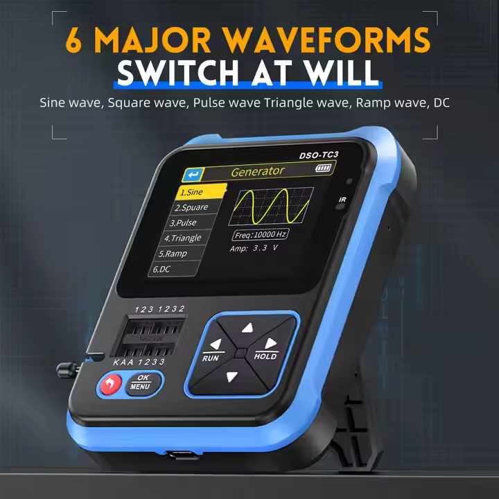 FNIRSI DSO-TC3 Mini Handheld D - Fnirsi Digital Oscilloscope Handheld review and price