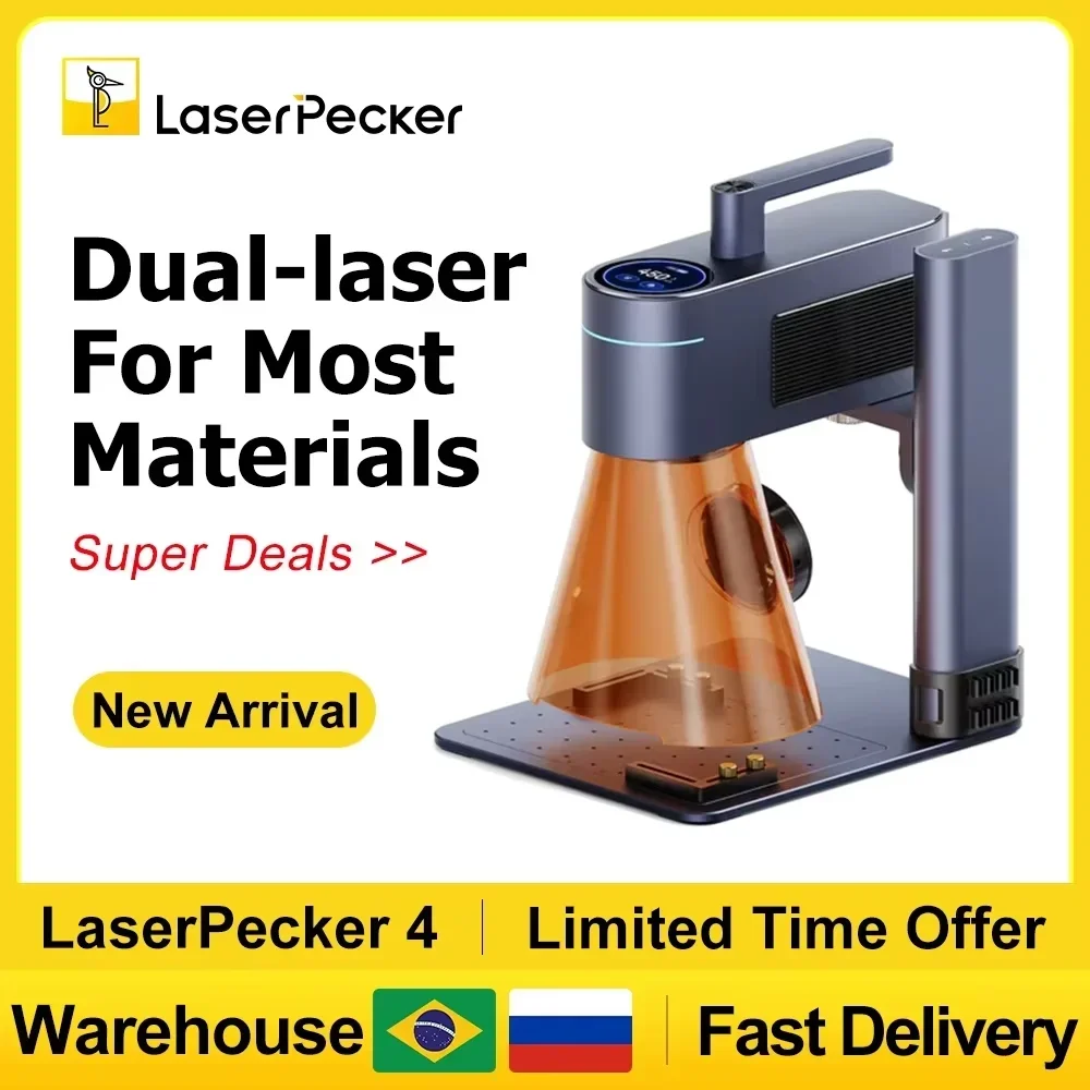 LASERPECKER 4 LP4 Laser Engrav - Fiber Laser Marking Machine 30W review and price
