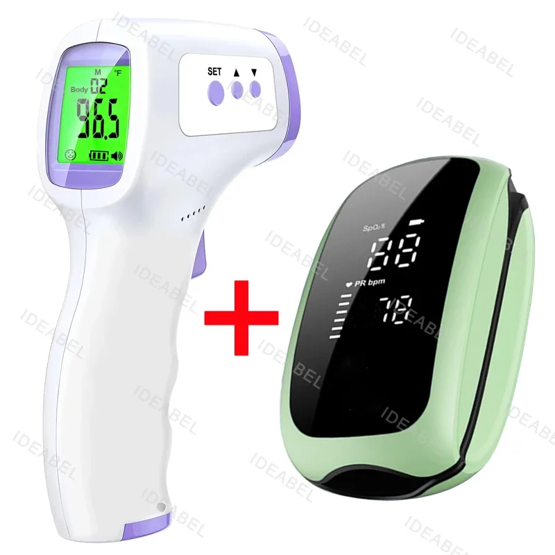 Forehead Digital Thermometer N - Pulse Oximeter Fingertip Rechargeable review and price