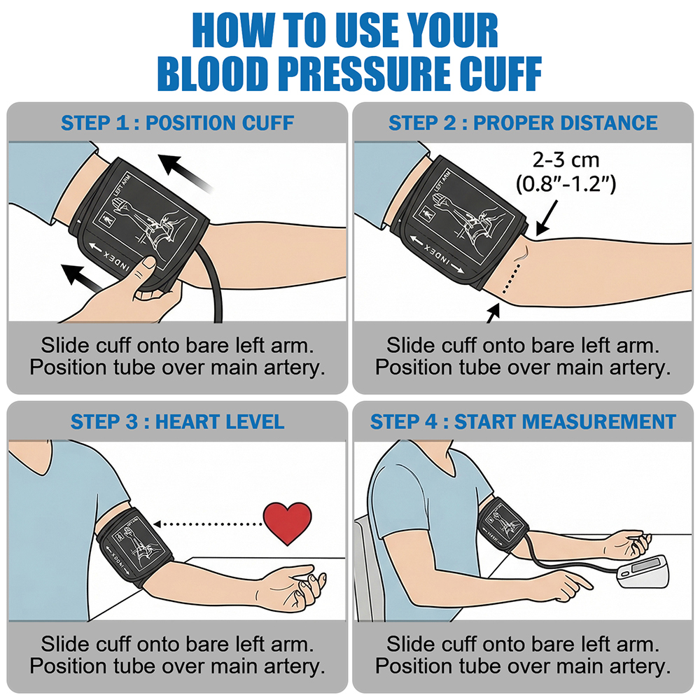 Universal Blood Pressure Cuff  - Medical Supplies review and price