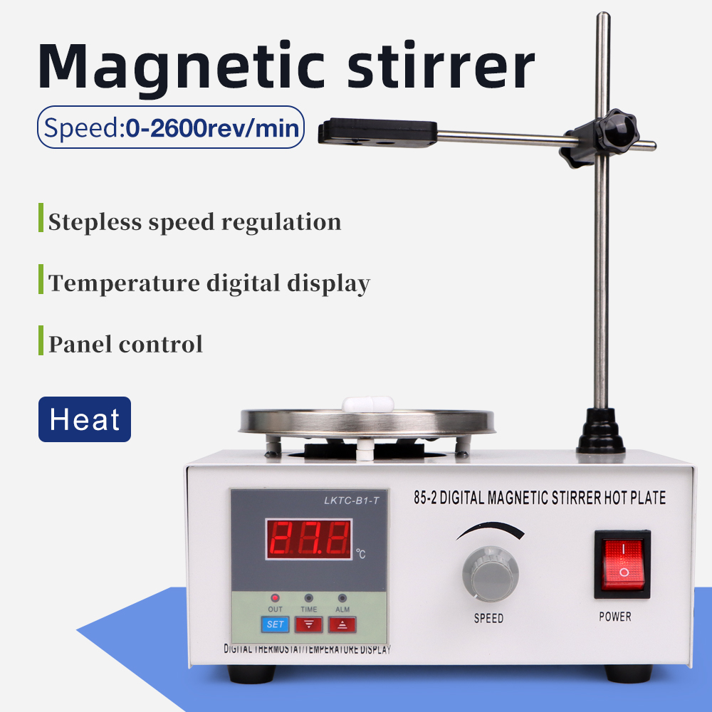 1L Hotplate Magnetic Stirrer 8 - Lab Magnetic Stirrer Hot Plate review and price